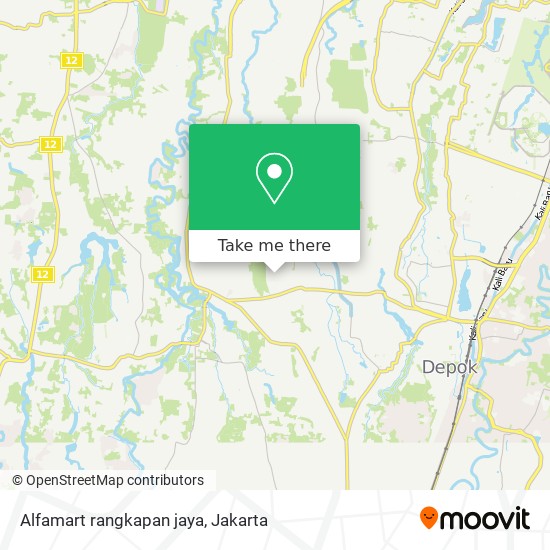 Alfamart rangkapan jaya map