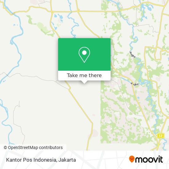 Kantor Pos Indonesia map