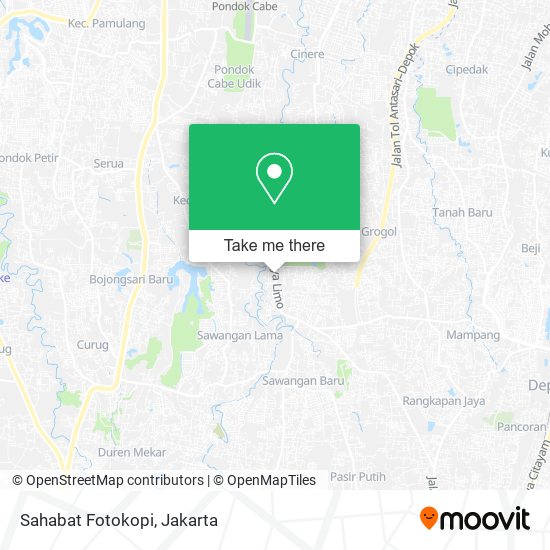 Sahabat Fotokopi map