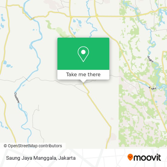 Saung Jaya Manggala map