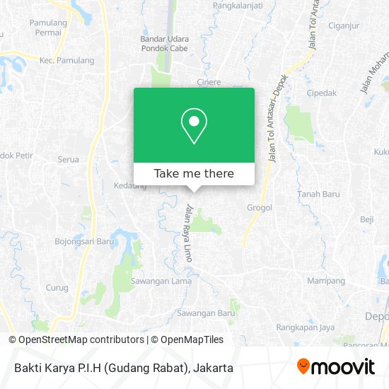 Bakti Karya P.I.H (Gudang Rabat) map