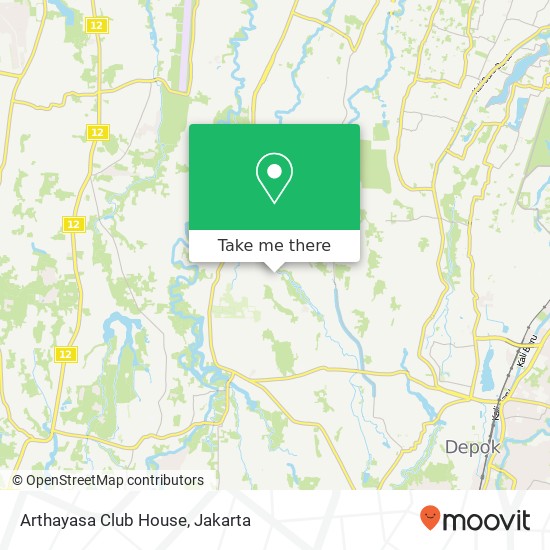 Arthayasa Club House map