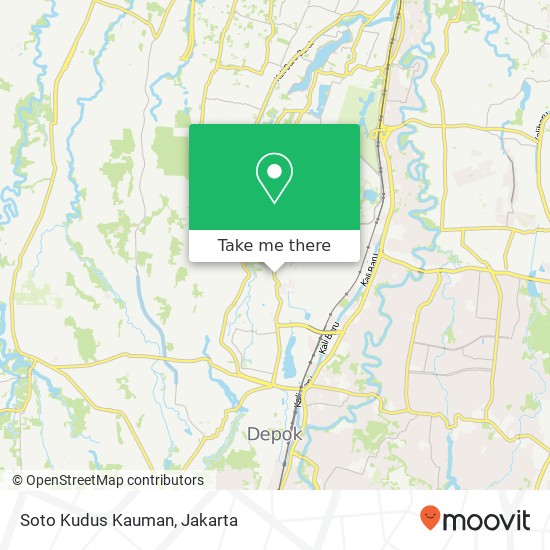 Soto Kudus Kauman map