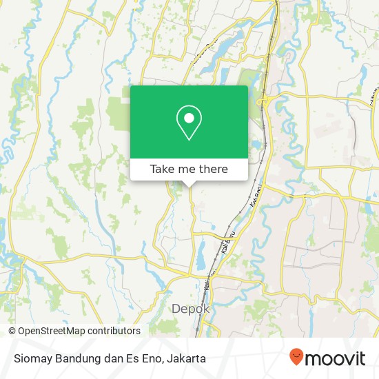 Siomay Bandung dan Es Eno map