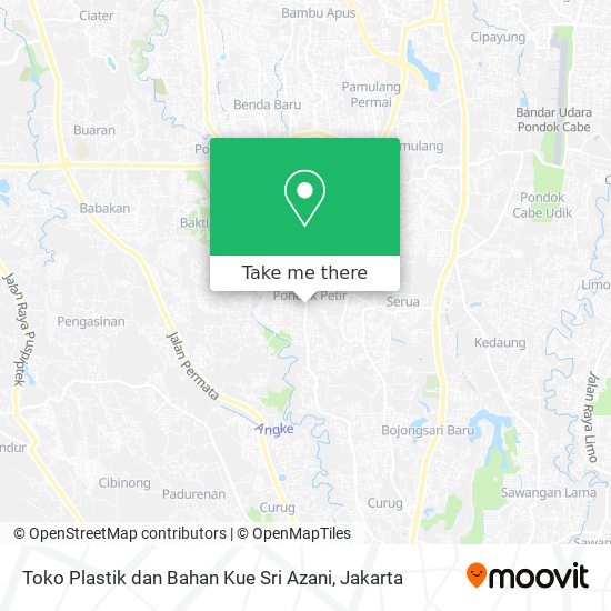 Toko Plastik dan Bahan Kue Sri Azani map
