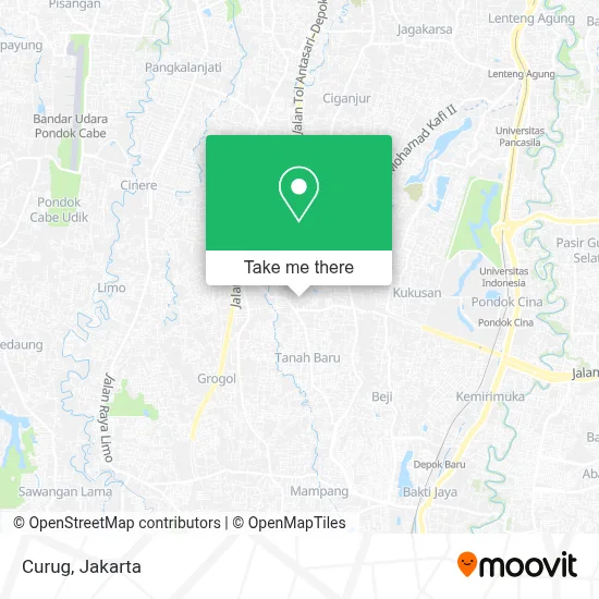 Curug map