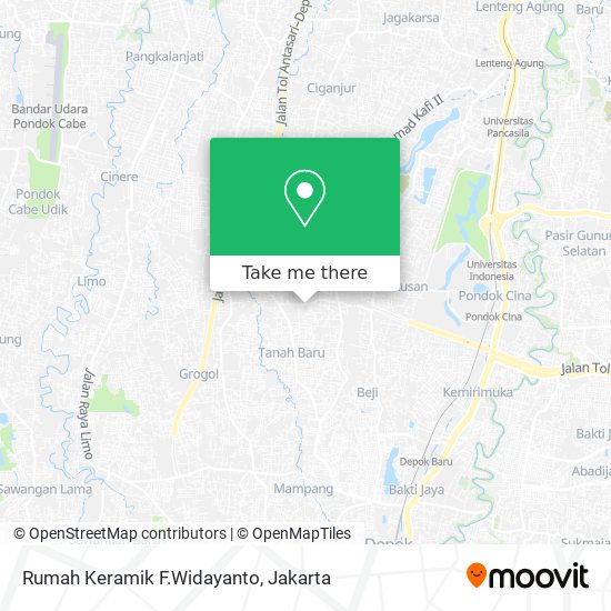 Rumah Keramik F.Widayanto map