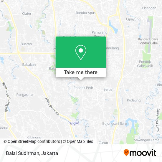 Balai Sudirman map