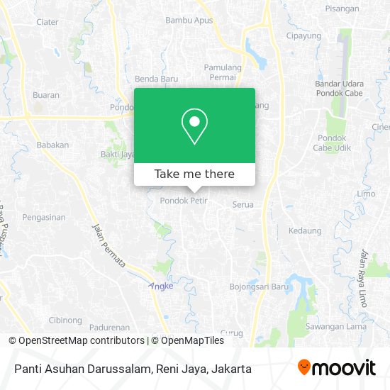 Panti Asuhan Darussalam, Reni Jaya map