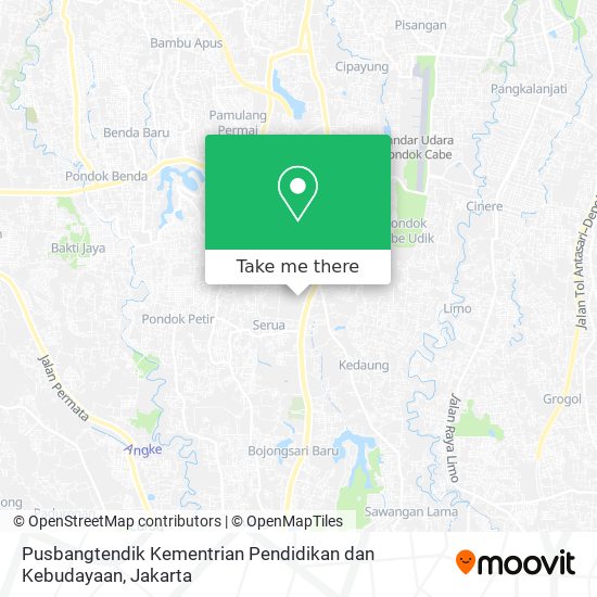 Pusbangtendik Kementrian Pendidikan dan Kebudayaan map