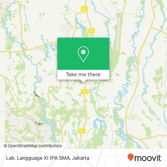 Lab. Langguage XI IPA SMA map