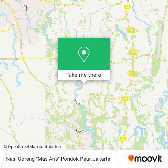 Nasi Goreng "Mas Aris" Pondok Petir map