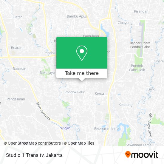 Studio 1 Trans tv map