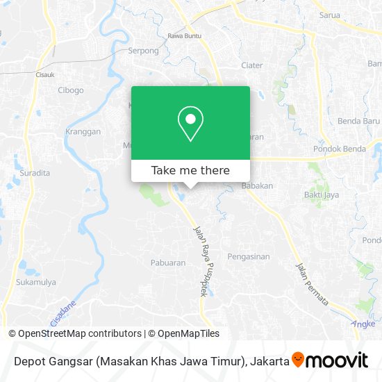 Depot Gangsar (Masakan Khas Jawa Timur) map