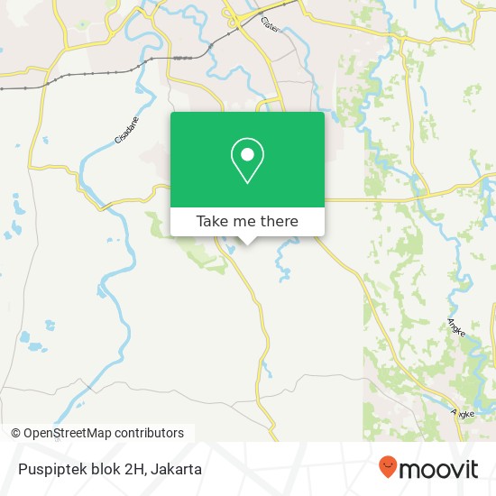 Puspiptek blok 2H map