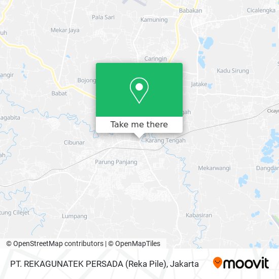 PT. REKAGUNATEK PERSADA (Reka Pile) map