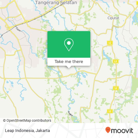 Leap Indonesia map