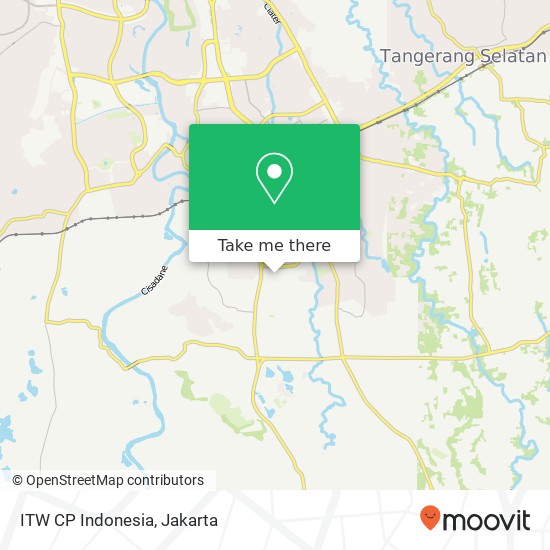 ITW CP Indonesia map