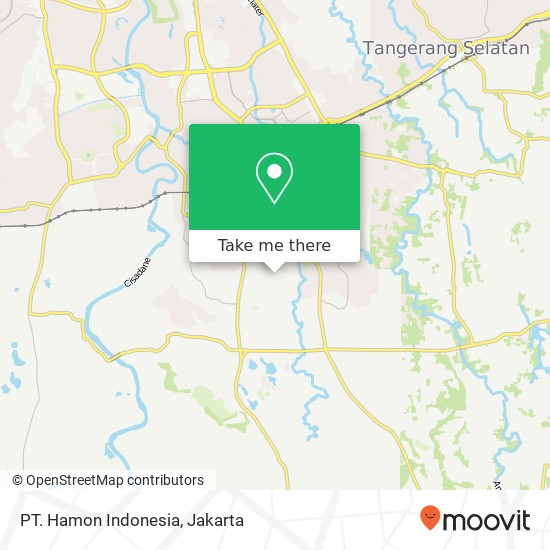 PT. Hamon Indonesia map