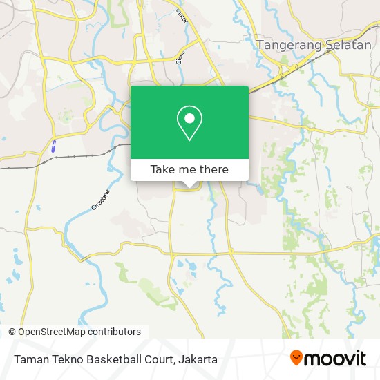 Taman Tekno Basketball Court map