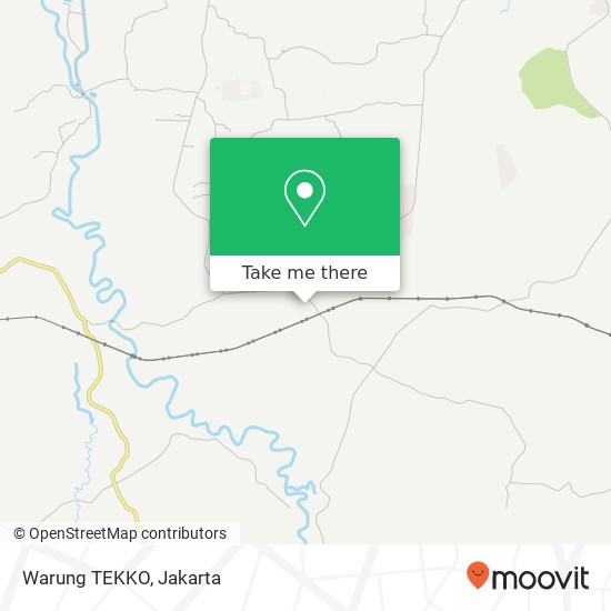 Warung TEKKO map