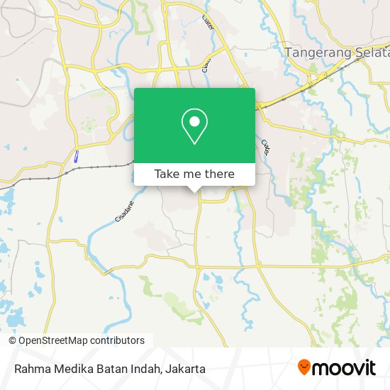 Rahma Medika Batan Indah map
