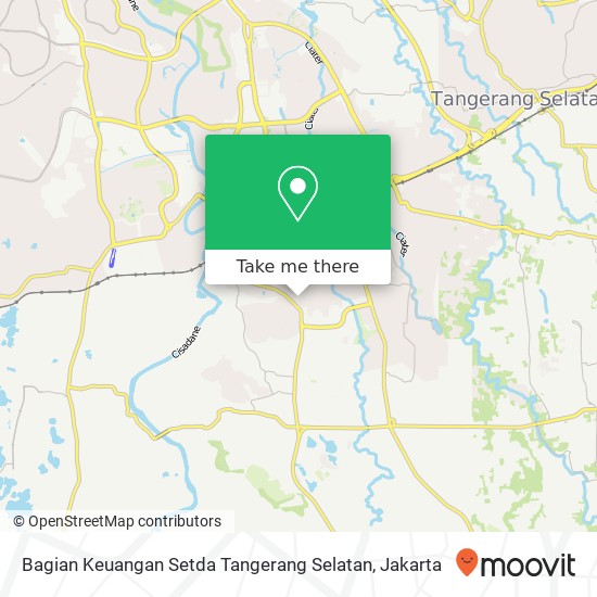 Bagian Keuangan Setda Tangerang Selatan map