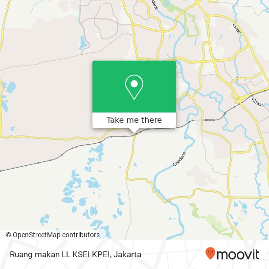 Ruang makan LL KSEI KPEI map