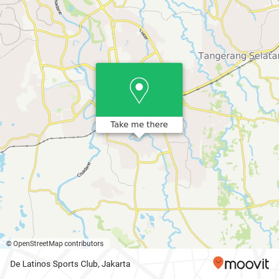 De Latinos Sports Club map