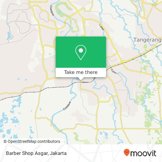 Barber Shop Asgar map