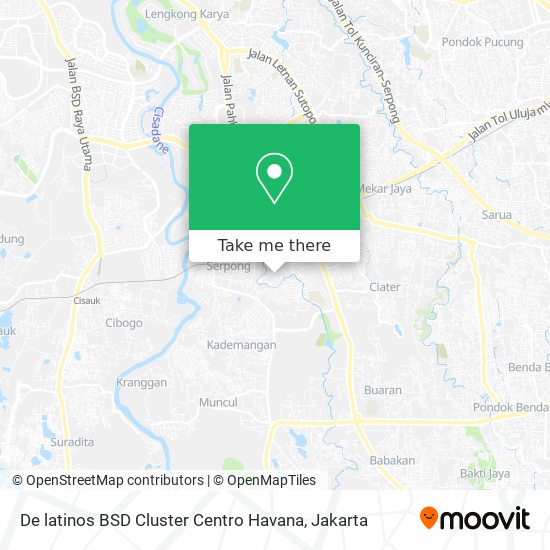 De latinos BSD Cluster Centro Havana map