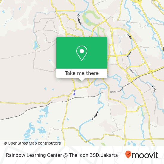 Rainbow Learning Center @ The Icon BSD map