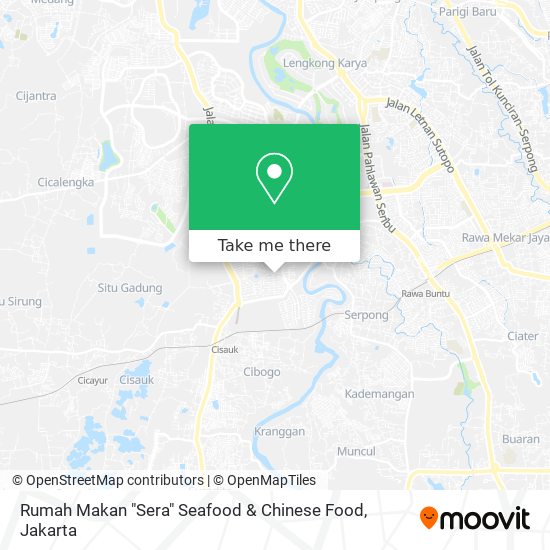Rumah Makan "Sera" Seafood & Chinese Food map