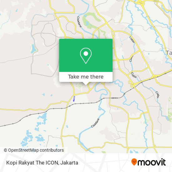 Kopi Rakyat The ICON map