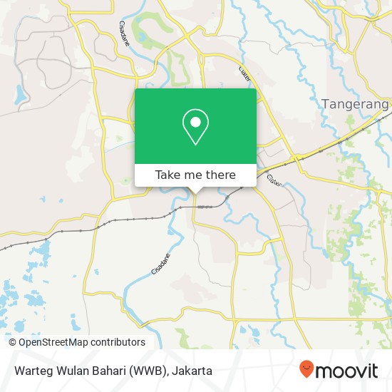 Warteg Wulan Bahari (WWB) map