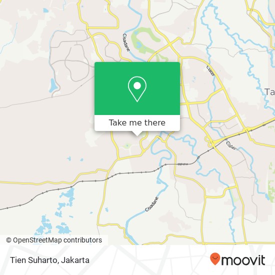 Tien Suharto map