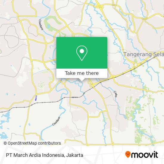 PT March Ardia Indonesia map