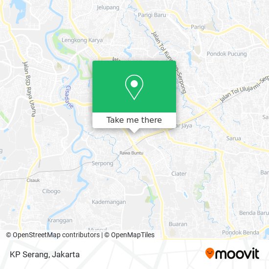 KP Serang map