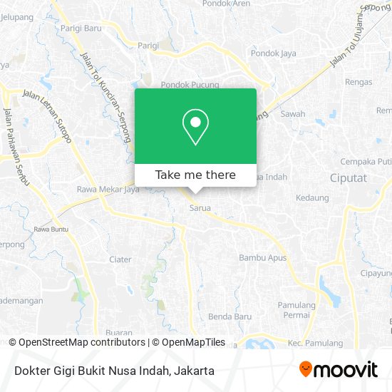 Dokter Gigi Bukit Nusa Indah map