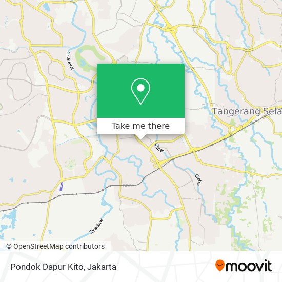 Pondok Dapur Kito map