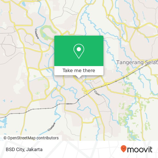 BSD City map