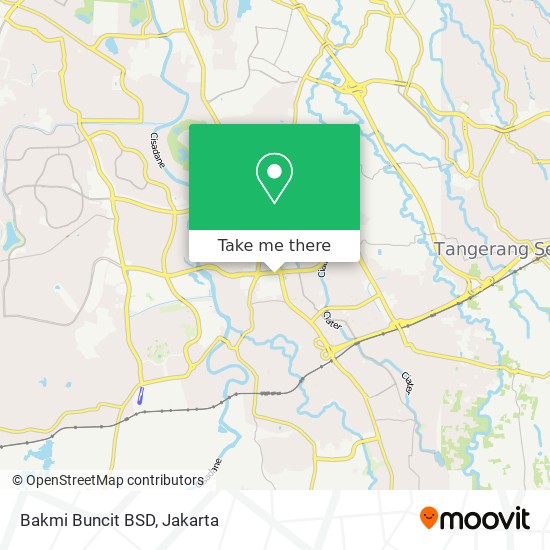 Bakmi Buncit BSD map