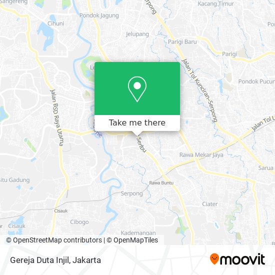 Gereja Duta Injil map