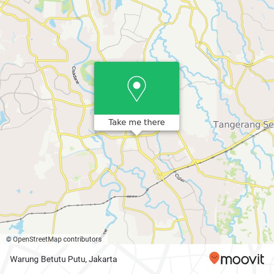 Warung Betutu Putu map