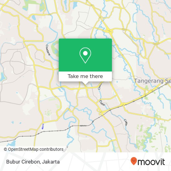 Bubur Cirebon map