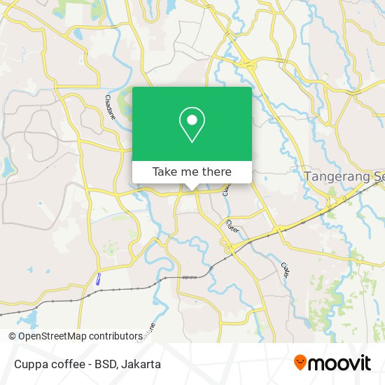 Cuppa coffee - BSD map