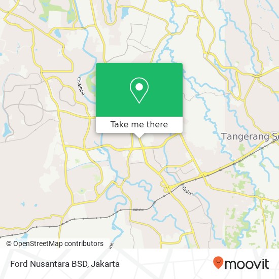 Ford Nusantara BSD map