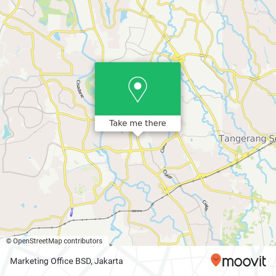 Marketing Office BSD map