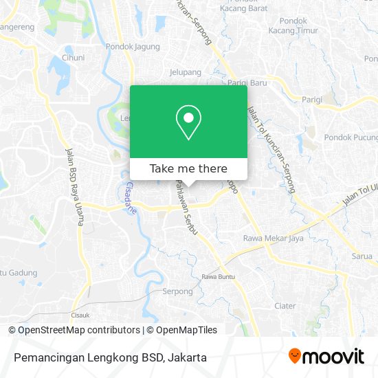 Pemancingan Lengkong BSD map