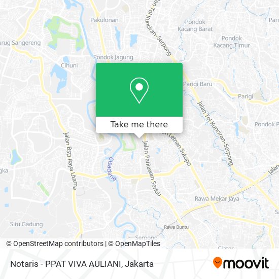 Notaris - PPAT VIVA AULIANI map